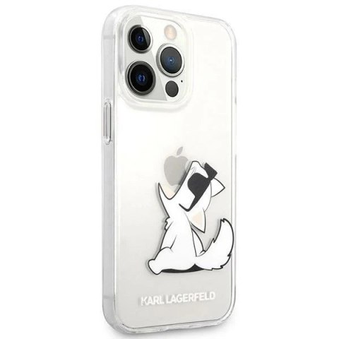 Etui Karl Lagerfeld KLHCP14XCFNRC do iPhone 14 Pro Max 6,7" hardcase Choupette Fun przeźroczysty/transparent