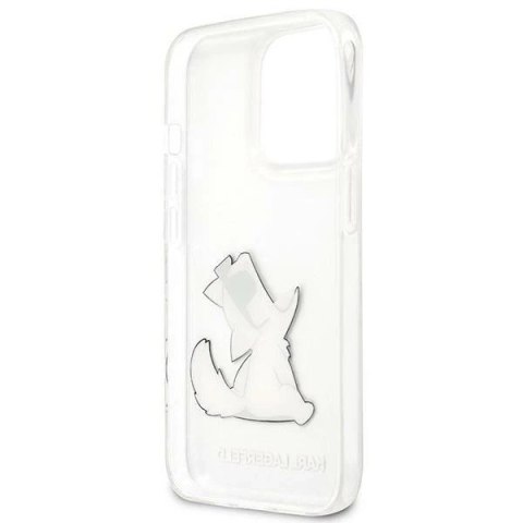 Etui Karl Lagerfeld KLHCP14XCFNRC do iPhone 14 Pro Max 6,7" hardcase Choupette Fun przeźroczysty/transparent