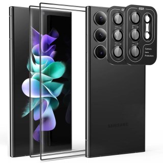 Szkło Hartowane 2x ekran +2x aparat ESR do Samsung Galaxy S23 Ultra - Protector Set 2-pack Clear
