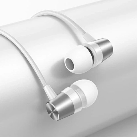 USAMS Słuchawki EP-42 3,5 mm for set 1szt. biały/white SJ475HS02-1