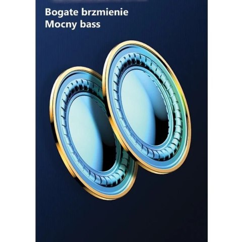 USAMS Słuchawki stereo EP-36 3,5 mm stalowy/tarnish HSEP3602