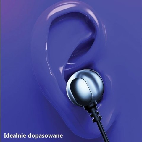 USAMS Słuchawki stereo EP-36 3,5 mm stalowy/tarnish HSEP3602