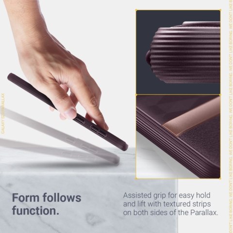 Etui Caseology parallax do Samsung Galaxy S23 burgundy