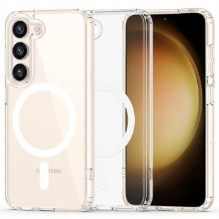 Etui Flexair Hybrid Case do MagSafe do Samsung Galaxy S23+ Plus clear obudowa magnes przezroczyste