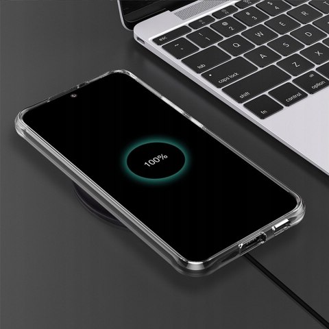 Etui Flexair Hybrid Case do MagSafe do Samsung Galaxy S23+ Plus clear obudowa magnes przezroczyste