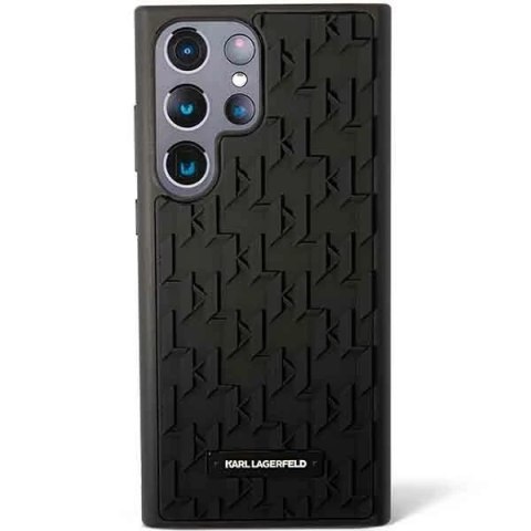 Etui Karl Lagerfeld KLHCS23LRUPKLPK do Samsung Galaxy S23 Ultra S918 hardcase 3D Monogram czarny/black