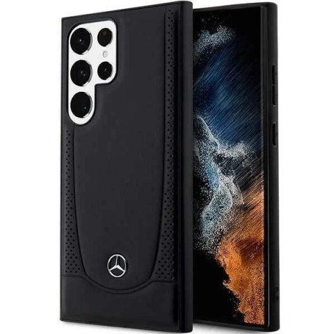 Etui Mercedes MEHCS23LARMBK do Samsung Galaxy S23 Ultra S918 hardcase Leather Urban czarny/black