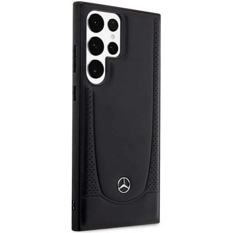 Etui Mercedes MEHCS23LARMBK do Samsung Galaxy S23 Ultra S918 hardcase Leather Urban czarny/black