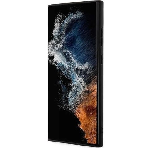 Etui Mercedes MEHCS23LARMRE do Samsung Galaxy S23 Ultra S918 hardcase Leather Urban Bengale czerwony/red