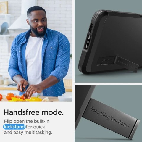 Etui Spigen Tough Armor do Samsung Galaxy S23+ Plus Black