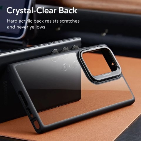 Etui na telefon ESR Classic Kickstand do Samsung Galaxy S23 Ultra Clear/Black