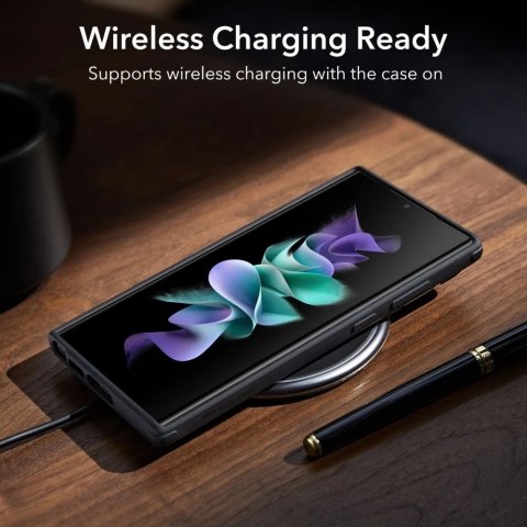 Etui na telefon ESR Classic Kickstand do Samsung Galaxy S23 Ultra Clear/Black