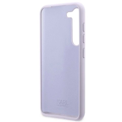 Etui Karl Lagerfeld KLHCS23SSNIKBCU do Samsung Galaxy S23 S911 hardcase Silicone Ikonik