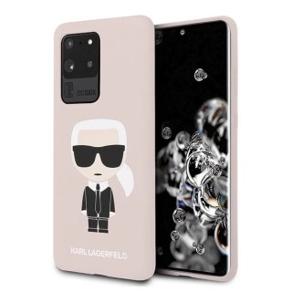 Etui Karl Lagerfeld KLHCS69SLFKPI do Samsung Galaxy S20 Ultra G988 hardcase Silicone Iconic