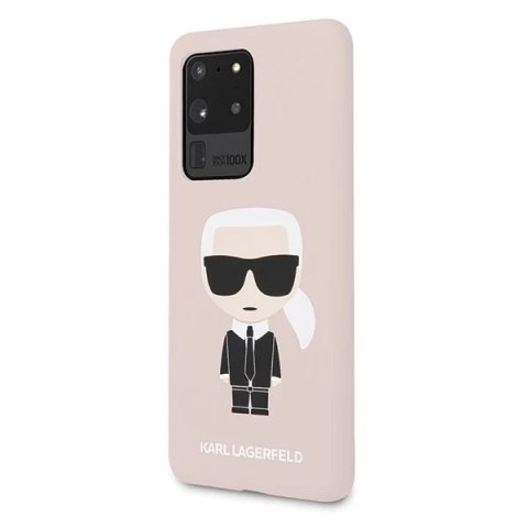 Etui Karl Lagerfeld KLHCS69SLFKPI do Samsung Galaxy S20 Ultra G988 hardcase Silicone Iconic