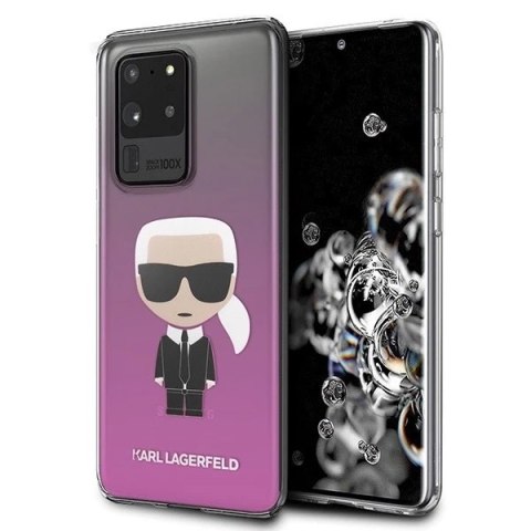 Etui Karl Lagerfeld KLHCS69TRDFKPI do Samsung Galaxy S20 Ultra G988 Karl Ikonik