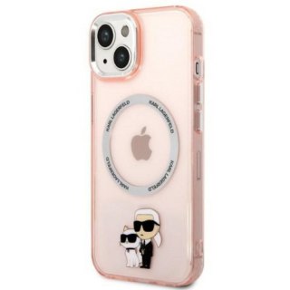 Etui Karl Lagerfeld KLHMP14MHNKCIP do iPhone 14 Plus 6,7" hardcase Iconic Karl&Choupette Magsafe