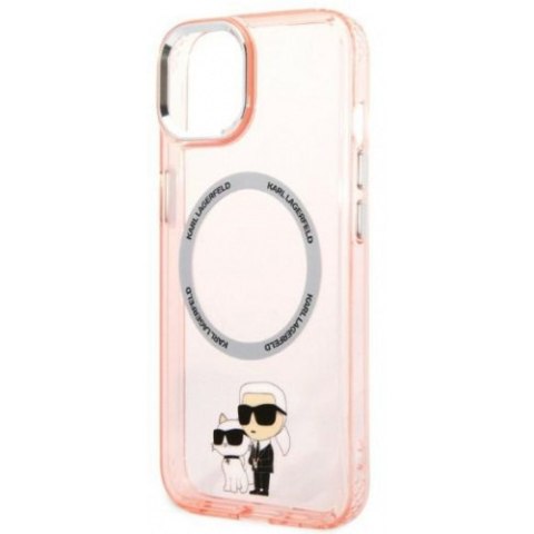Etui Karl Lagerfeld KLHMP14MHNKCIP do iPhone 14 Plus 6,7" hardcase Iconic Karl&Choupette Magsafe
