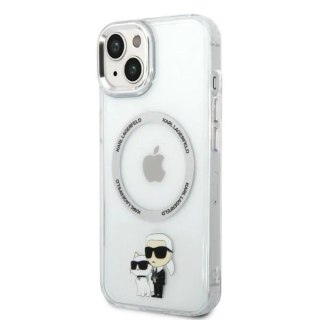 Etui Karl Lagerfeld KLHMP14MHNKCIT do iPhone 14 Plus 6,7" hardcase Iconic Karl&Choupette Magsafe
