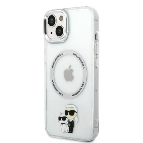 Etui Karl Lagerfeld KLHMP14MHNKCIT do iPhone 14 Plus 6,7" hardcase Iconic Karl&Choupette Magsafe