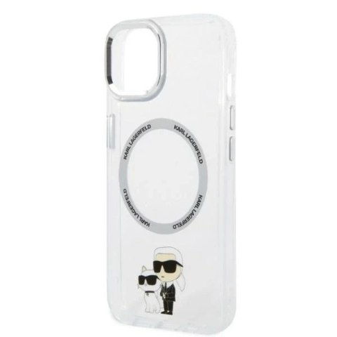 Etui Karl Lagerfeld KLHMP14MHNKCIT do iPhone 14 Plus 6,7" hardcase Iconic Karl&Choupette Magsafe