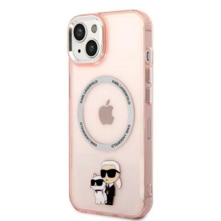 Etui Karl Lagerfeld KLHMP14SHNKCIP do iPhone 14 6,1" hardcase Iconic Karl&Choupette Magsafe