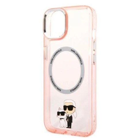 Etui Karl Lagerfeld KLHMP14SHNKCIP do iPhone 14 6,1" hardcase Iconic Karl&Choupette Magsafe