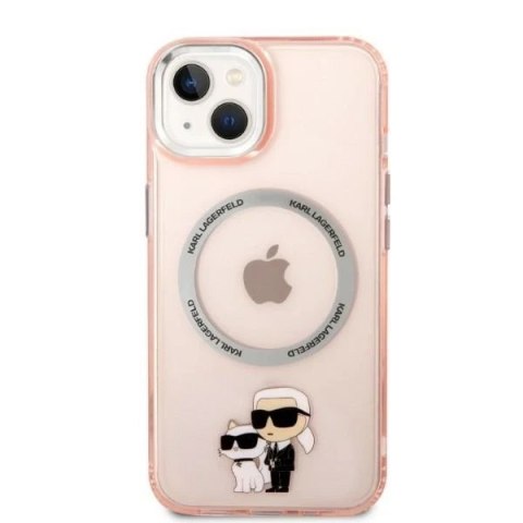 Etui Karl Lagerfeld KLHMP14SHNKCIP do iPhone 14 6,1" hardcase Iconic Karl&Choupette Magsafe