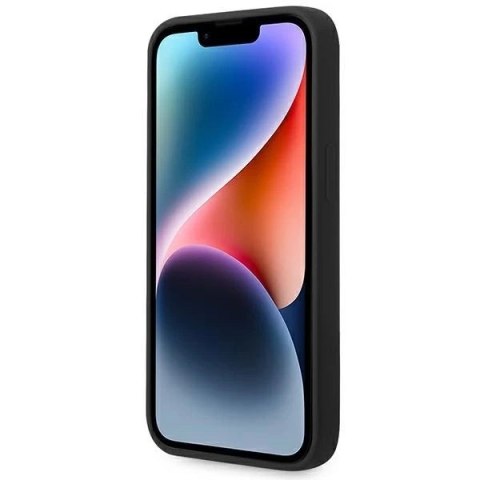 Etui Karl Lagerfeld KLHMP14SSLKHBK iPhone 14 6,1" hardcase Silicone Karl`s Head Magsafe