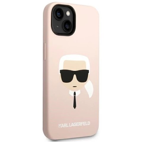 Etui Karl Lagerfeld KLHMP14SSLKHLP do iPhone 14 6,1" hardcase Silicone Karl`s Head Magsafe