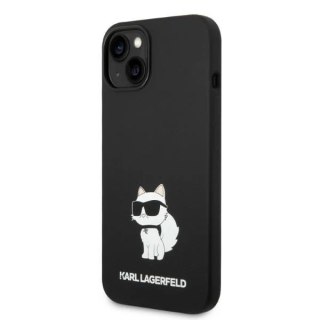 Etui Karl Lagerfeld KLHMP14SSNCHBCK do iPhone 14 6,1" hardcase Silicone Choupette MagSafe