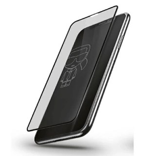 Szkło hartowane Karl Lagerfeld KLSPN61TR do Apple iPhone 11 6,1" / Xr Magic Logo