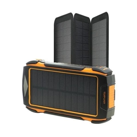 4smarts Powerbank Solarny Rugged TitanPa ck Eco 20000mAh black 459354