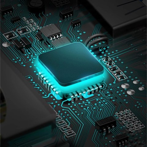 Baseus Metal Gleam Series stacja dokująca HUB 7 w 1 szary (WKWG040013)