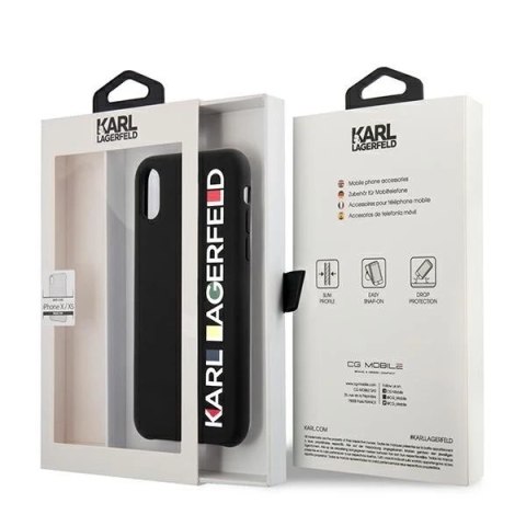 Etui Karl Lagerfeld KLHCPXBHWHBK do Apple iPhone X/XS hardcase Glossy Bauhaus
