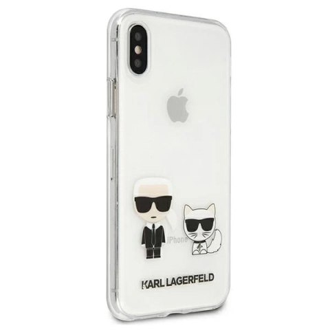 Etui Karl Lagerfeld KLHCPXCKTR do Apple iPhone X/Xs hardcase Karl & Choupette