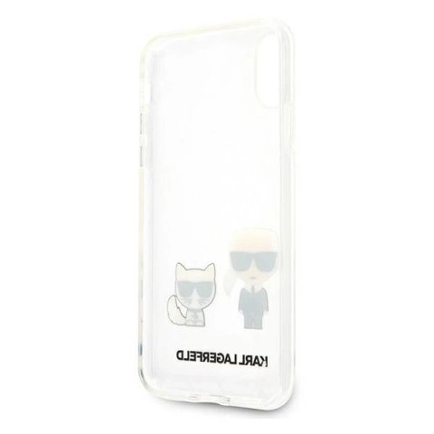 Etui Karl Lagerfeld KLHCPXCKTR do Apple iPhone X/Xs hardcase Karl & Choupette