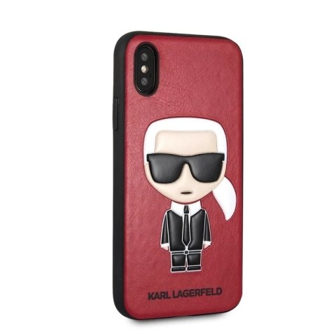 Etui Karl Lagerfeld KLHCPXIKPURE do Appple iPhone X/XS hardcase Ikonic Karl Fullbody