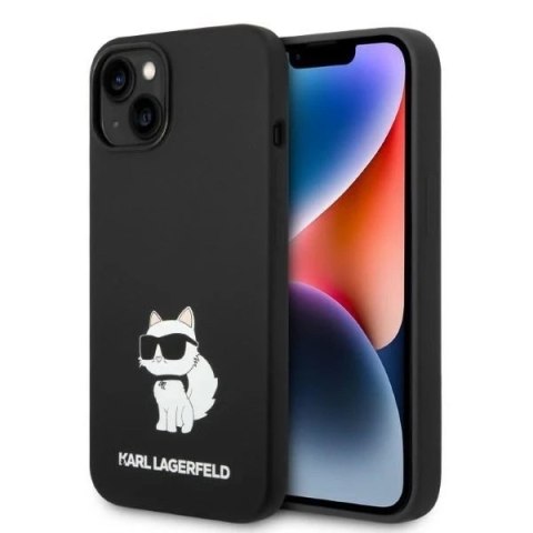 Etui Karl Lagerfeld KLHCP14SSNCHBCK do Apple iPhone 14 6,1" hardcase Silicone Choupette