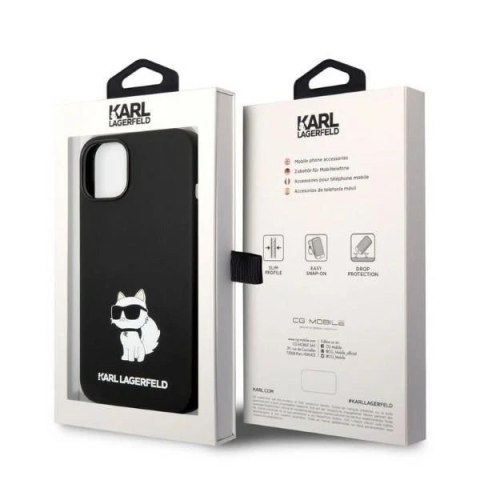 Etui Karl Lagerfeld KLHCP14SSNCHBCK do Apple iPhone 14 6,1" hardcase Silicone Choupette