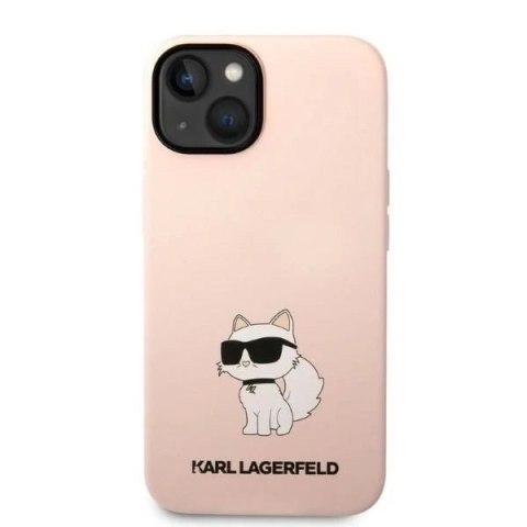 Etui Karl Lagerfeld KLHCP14SSNCHBCP do Apple iPhone 14 6,1" hardcase Silicone Choupette