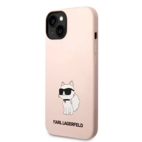 Etui Karl Lagerfeld KLHCP14SSNCHBCP do Apple iPhone 14 6,1" hardcase Silicone Choupette