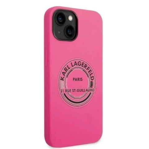 Etui Karl Lagerfeld KLHCP14SSRSGRCF do Apple iPhone 14 6,1" hardcase Silicone RSG