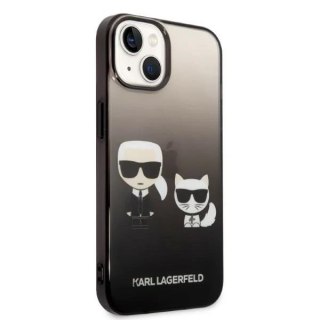 Etui Karl Lagerfeld KLHCP14STGKCK do Apple iPhone 14 6,1" hardcase Gradient Ikonik Karl & Choupette
