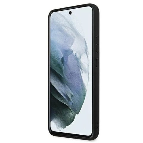 Etui Karl Lagerfeld KLHCS22MOKPG S906 do Samsung Galaxy S22+ Plus hardcase Saffiano Ikonik Karl`s Patch