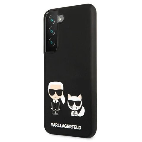 Etui Karl Lagerfeld KLHCS22SSSKCK do Samsung Galaxy S22 S901 hardcase Silicone Karl & Choupette