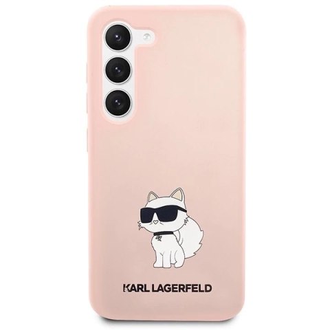 Etui Karl Lagerfeld KLHCS23MSNCHBCP do Samsung Galaxy S23+ Plus S916 hardcase Silicone Choupette