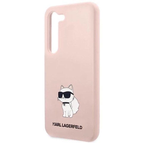Etui Karl Lagerfeld KLHCS23MSNCHBCP do Samsung Galaxy S23+ Plus S916 hardcase Silicone Choupette