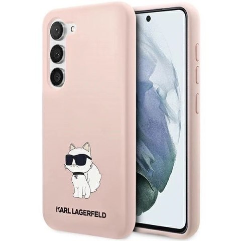 Etui Karl Lagerfeld KLHCS23MSNCHBCP do Samsung Galaxy S23+ Plus S916 hardcase Silicone Choupette