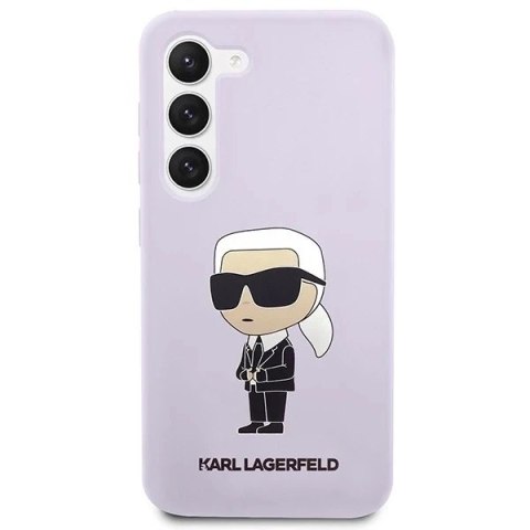 Etui Karl Lagerfeld KLHCS23MSNIKBCU do Samsung Galaxy S23+ Plus S916 hardcase Silicone Ikonik